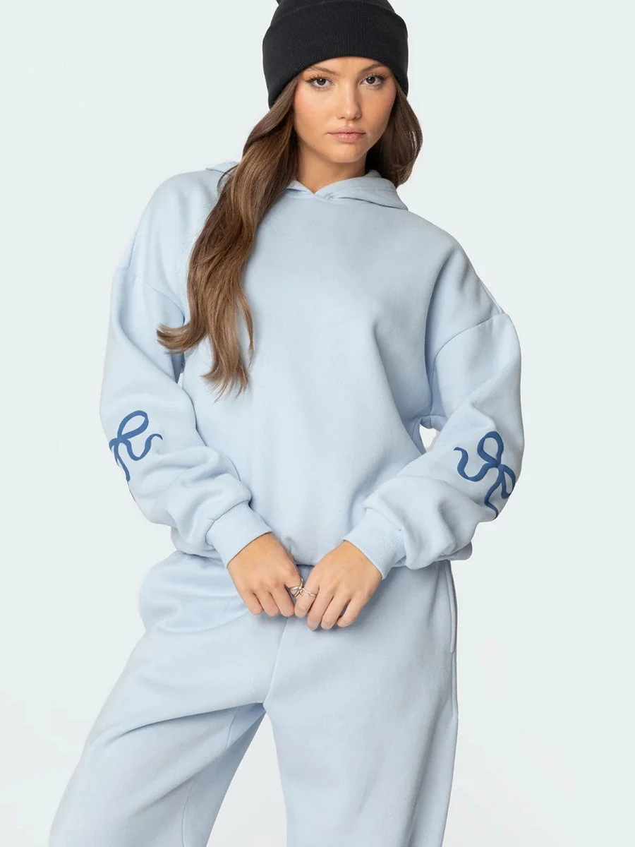 Liber Autumn Women's 3D Three-dimensional pattern 2-piece Sets - Image 3