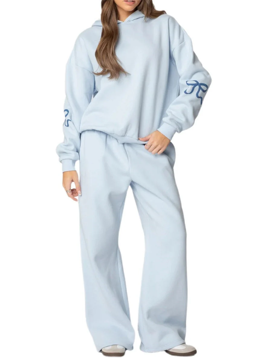 Liber Autumn Women's 3D Three-dimensional pattern 2-piece Sets - Image 9