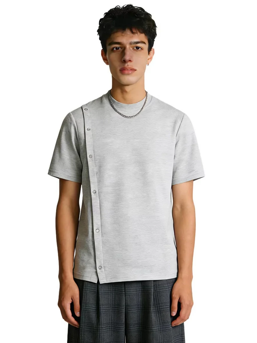 Mock Neck Cleanfit T-shirts - Image 3