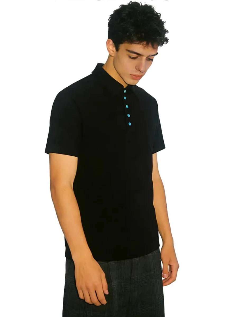 Turquoise Cleanfit POLO Shirt - Image 5