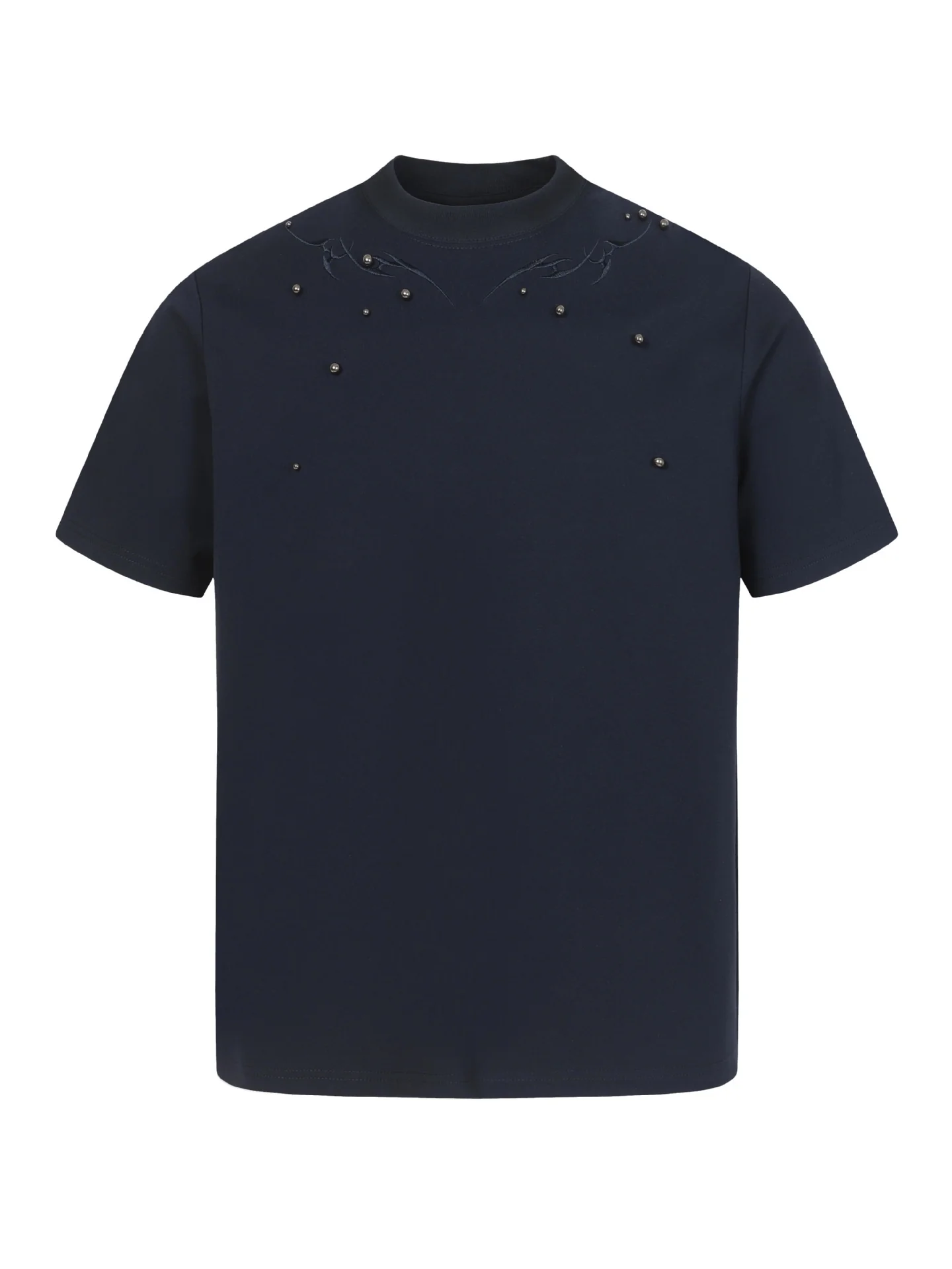 Cleanfit Spine Beading Embroidery T-shirts - Image 5