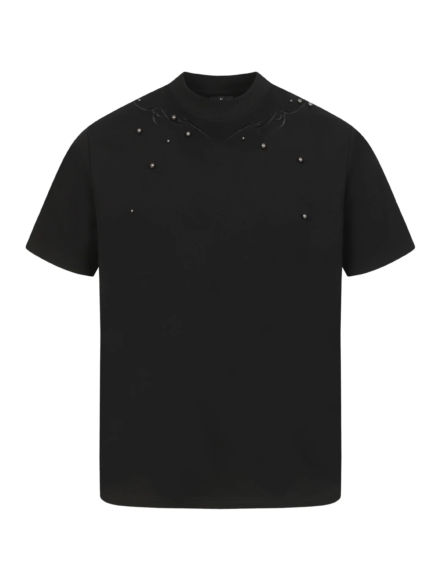 Cleanfit Spine Beading Embroidery T-shirts - Image 7