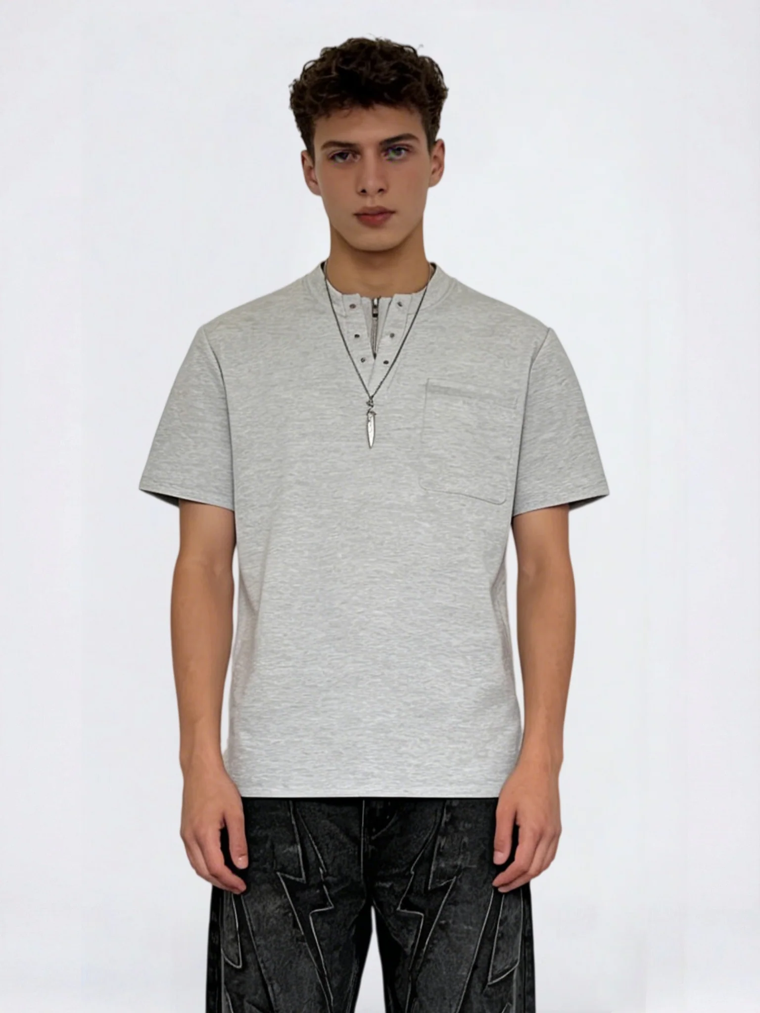 Cleanfit Minimalism Solid Color T-shirts