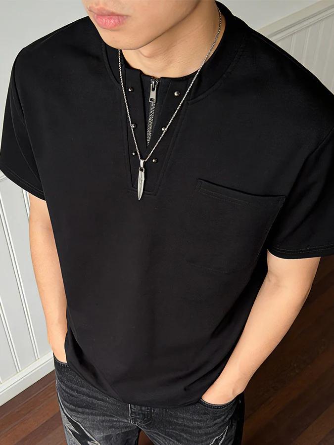 Cleanfit Minimalism Solid Color T-shirts - Image 5