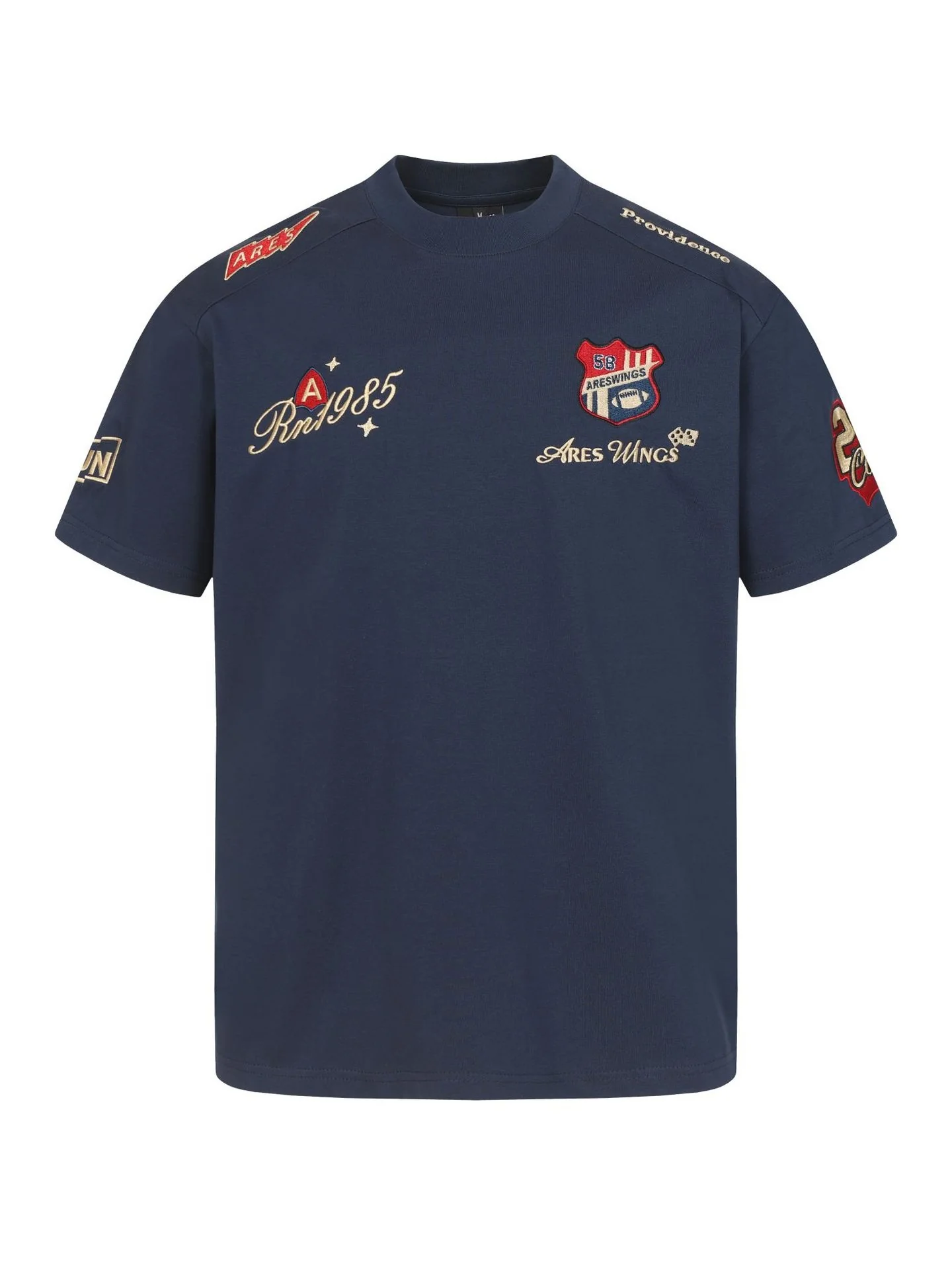 Antibacterial Quick-drying Breathable Embroidery T-shirts - Image 3