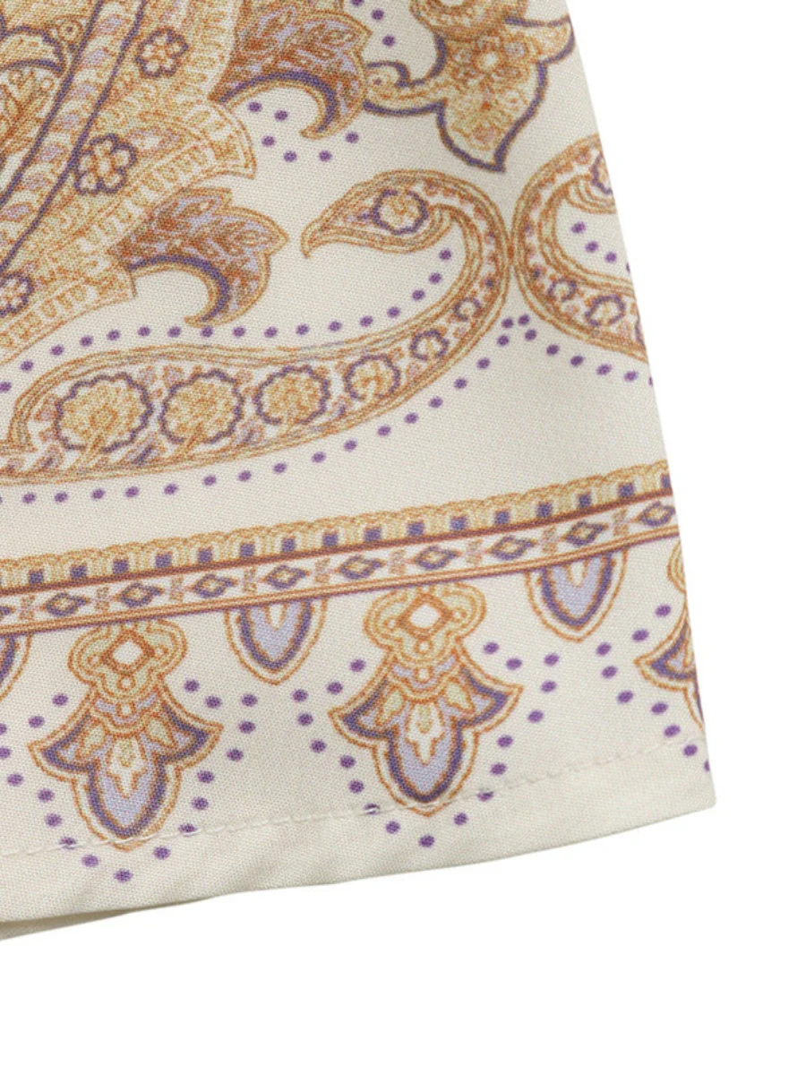 Printed Long Sleeve Mini&Short Dresses - Image 11
