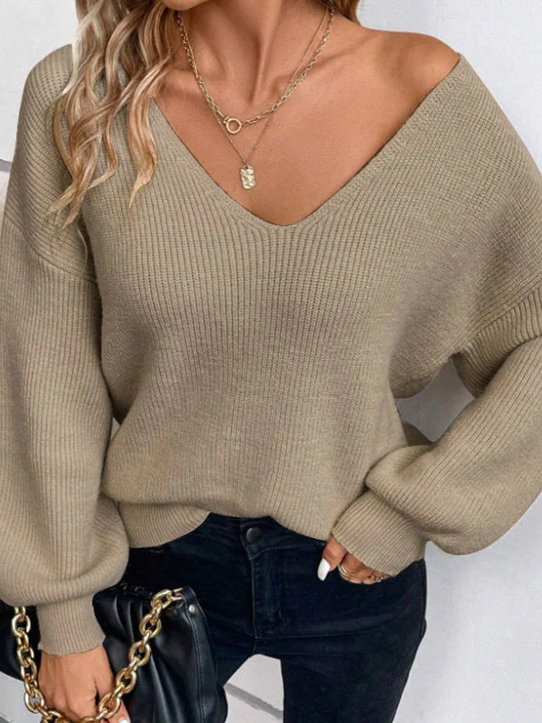 Back bow Knitting Sweaters - Image 11