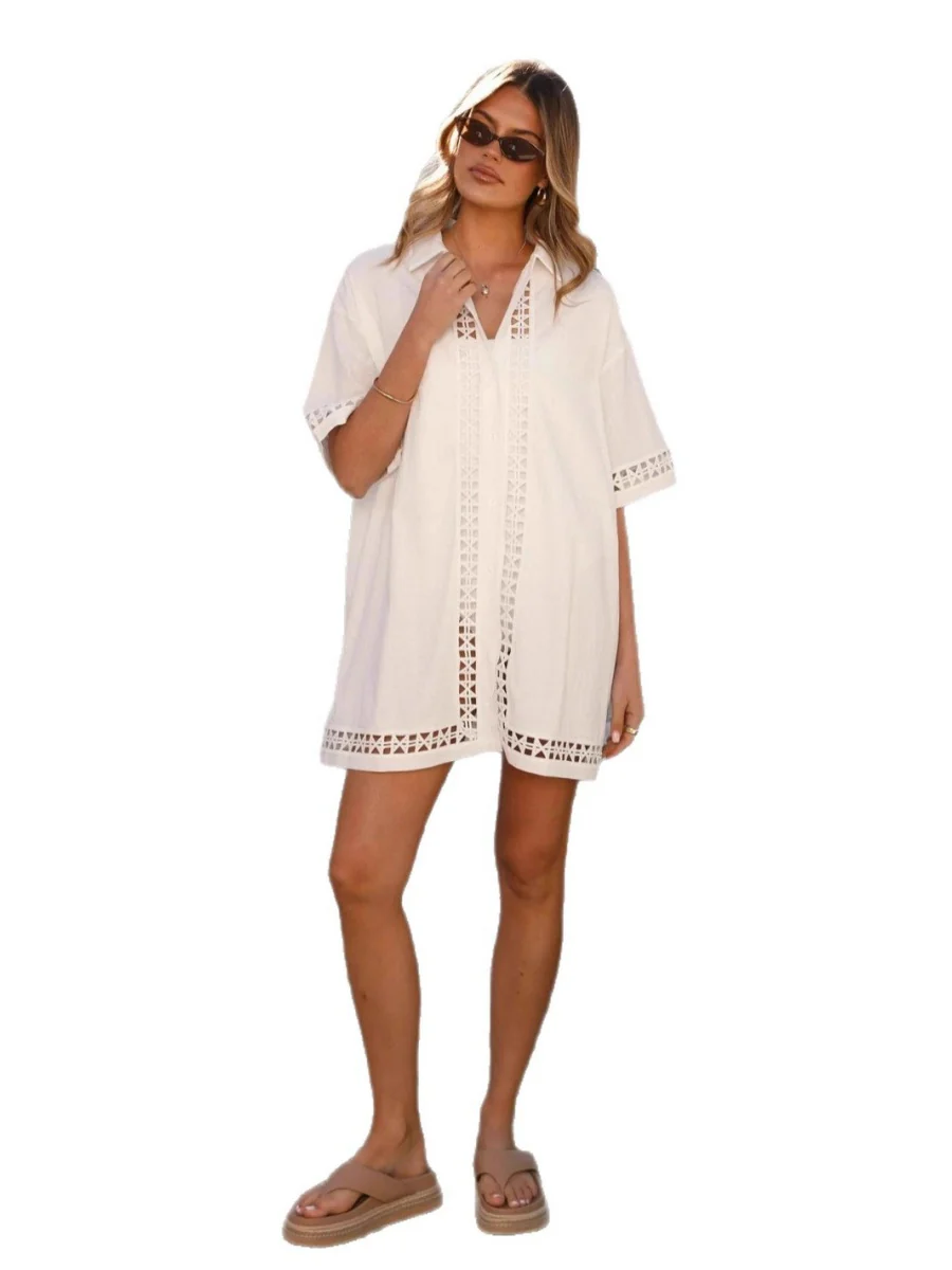 Lace Hollow Mini&Short Dresses - Image 5