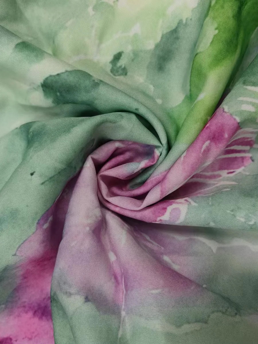 Off-the-shoulder Tie-dye Camisole Shawl Dress Two-piece Set - Image 4