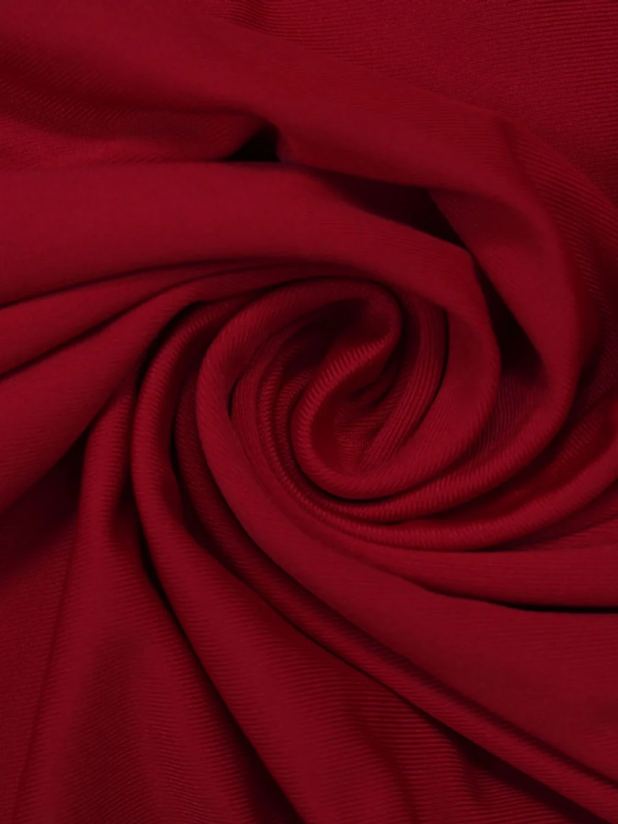Slim-fit Pleated Solid Color Long Dress - Image 7
