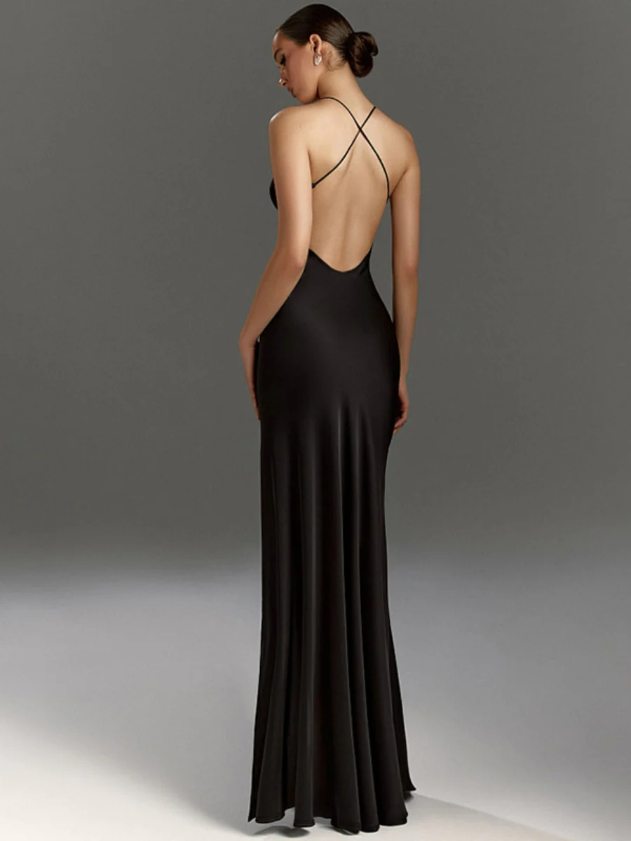 Camisoles Slit Formal Dress Maxi Dresses - Image 8
