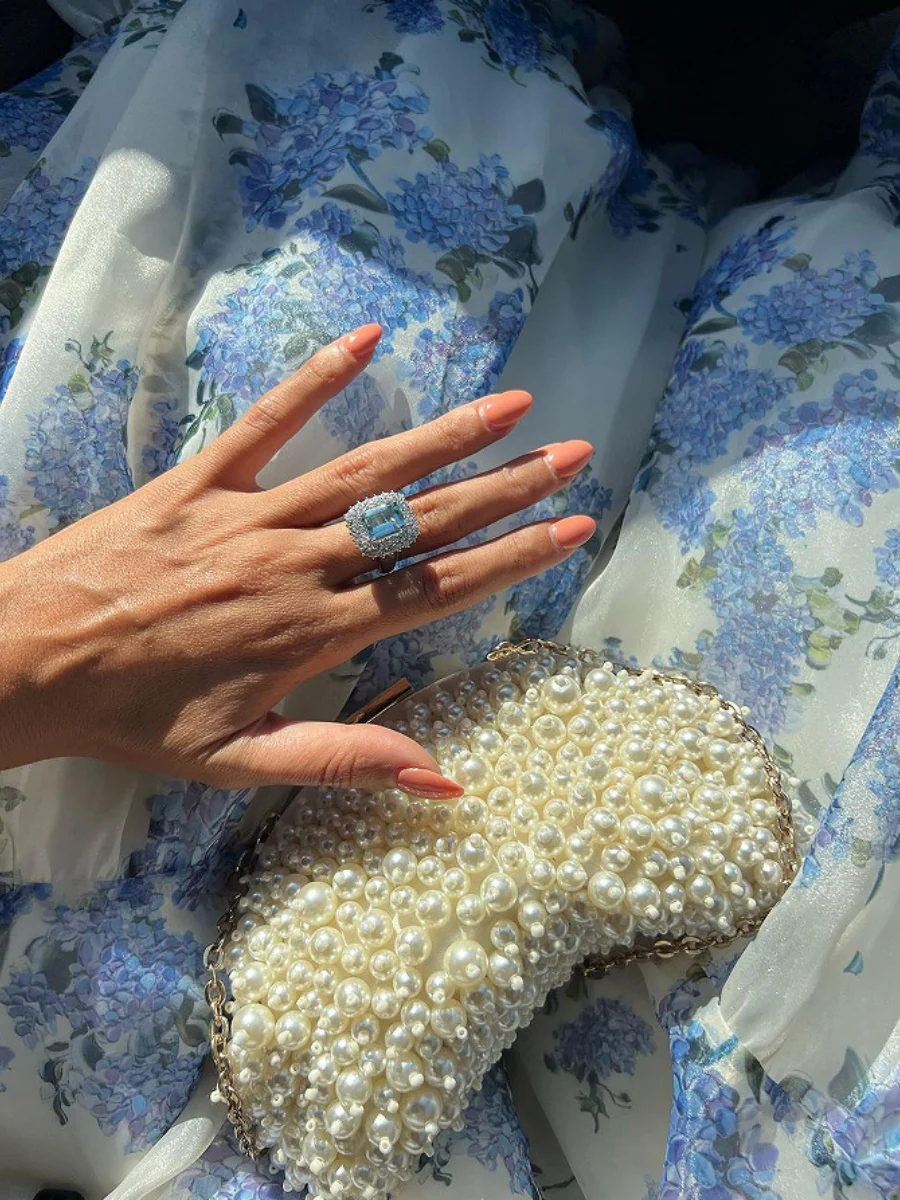 Floral Print Off-shoulder Long Dress - Image 6