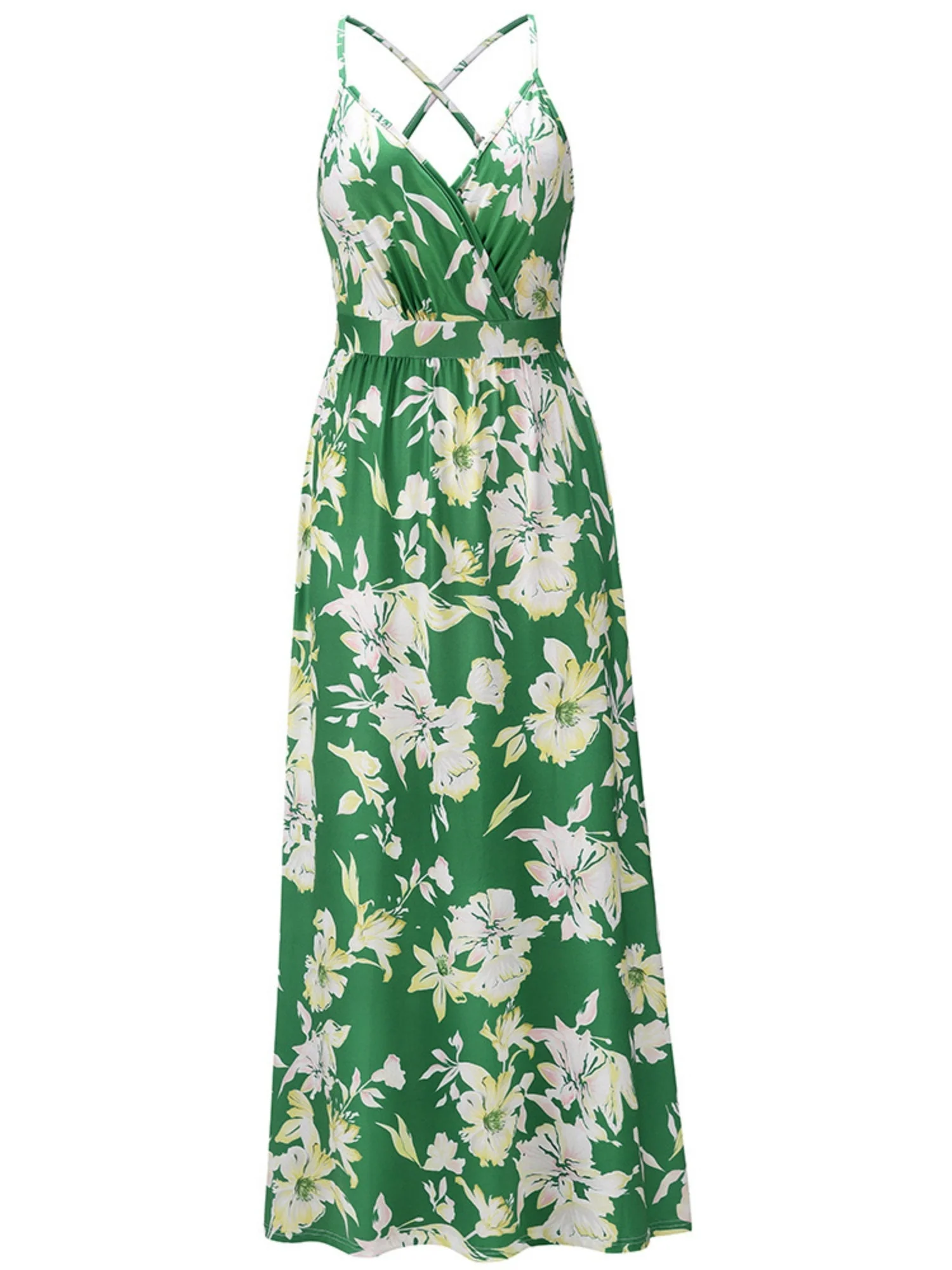 Floral Print Bohemia Camisoles Maxi Dresses - Image 16