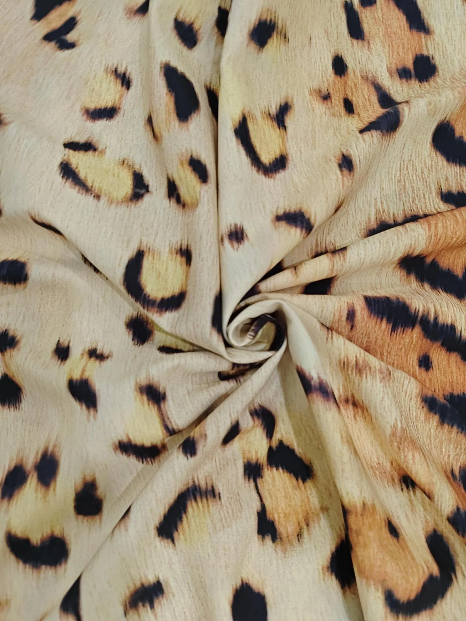 Leopard Print Spaghetti Strap Waist Maxi Dresses - Image 4