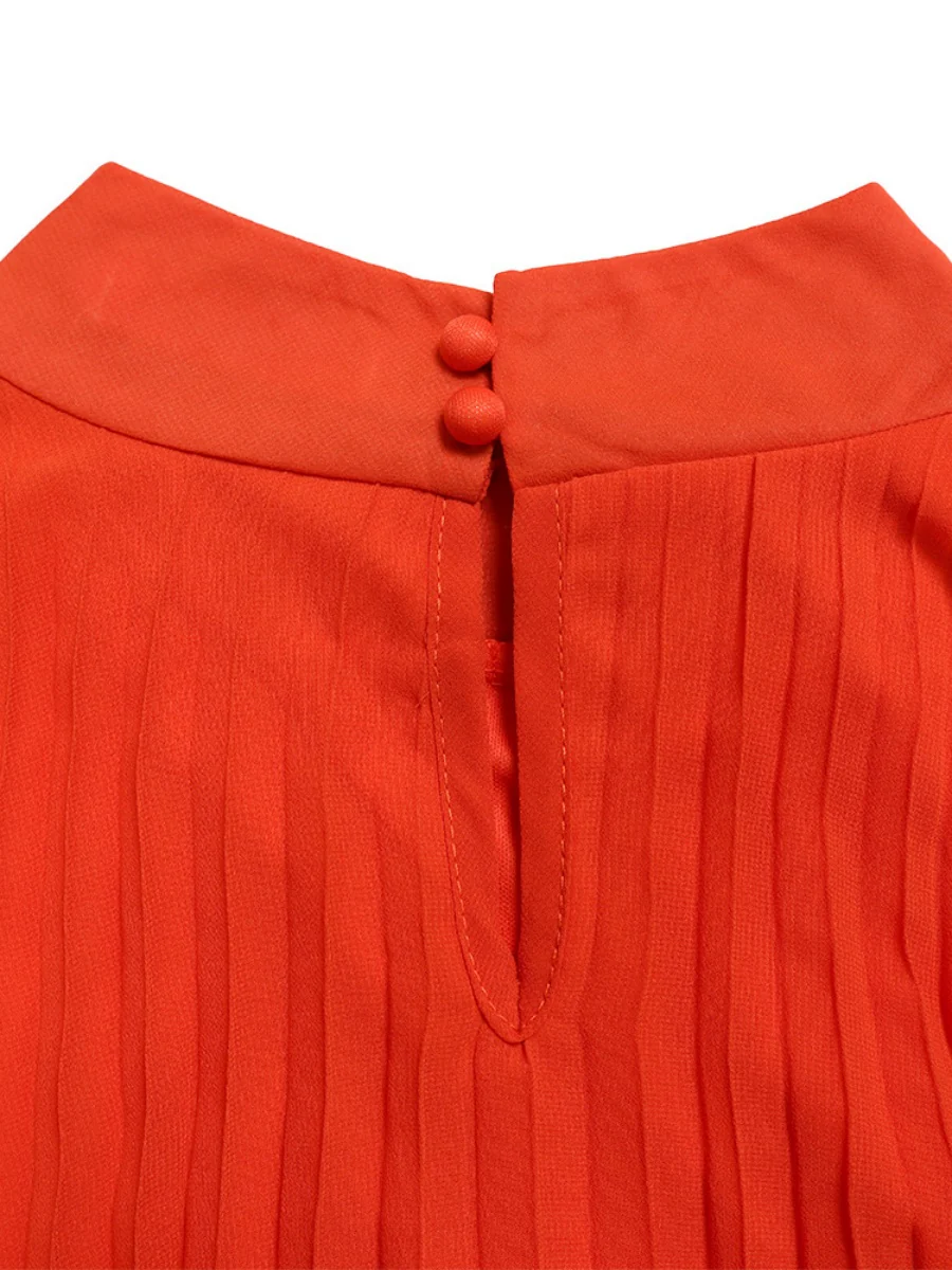 Chiffon Hood Cloak Batwing Sleeves Mini&Short Dresses - Image 18
