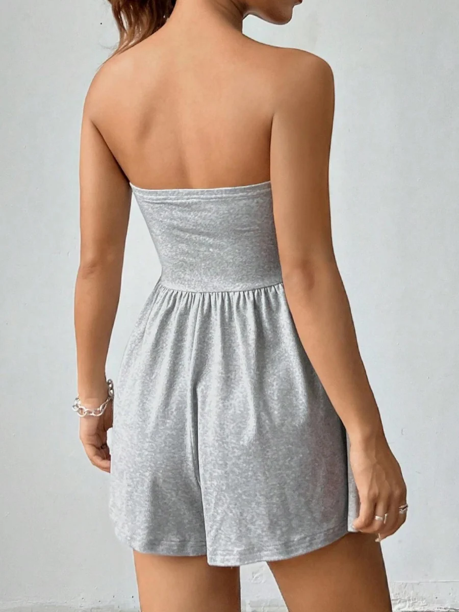 Tube Top Cropped Jumpsuits&Bodysuits - Image 15