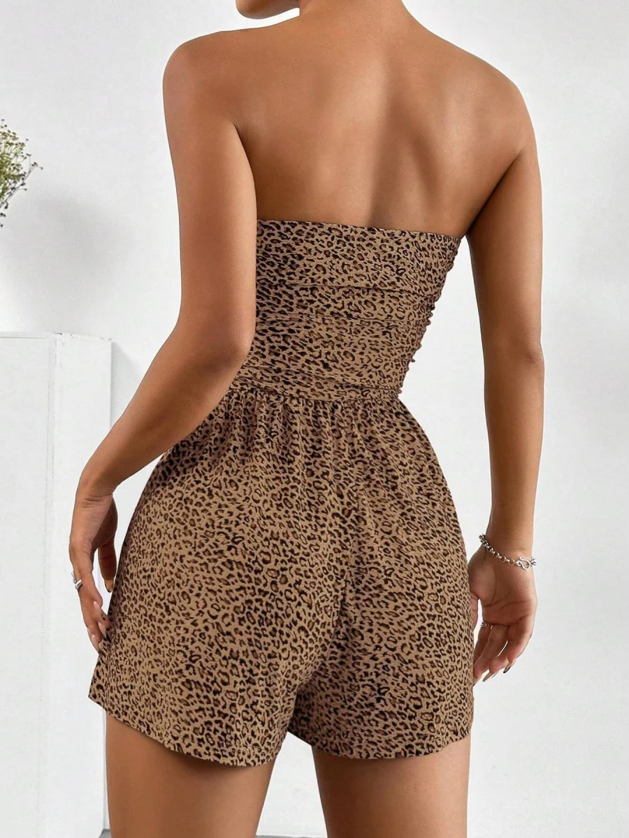 Tube Top Cropped Jumpsuits&Bodysuits - Image 37