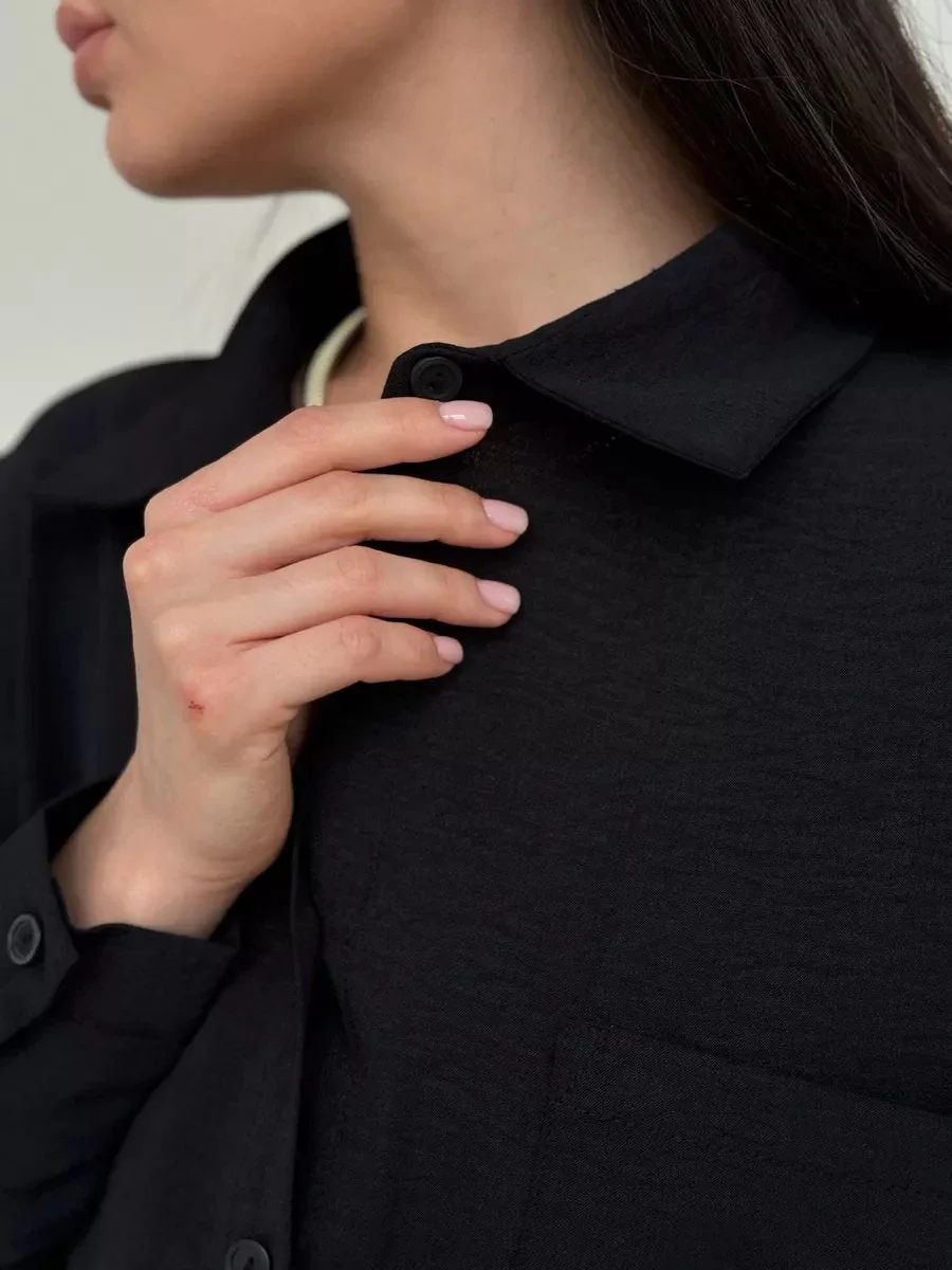 Solid Color Cardigan With Pockets, Casual Wide-leg Trousers 2-piece Sets - Image 14