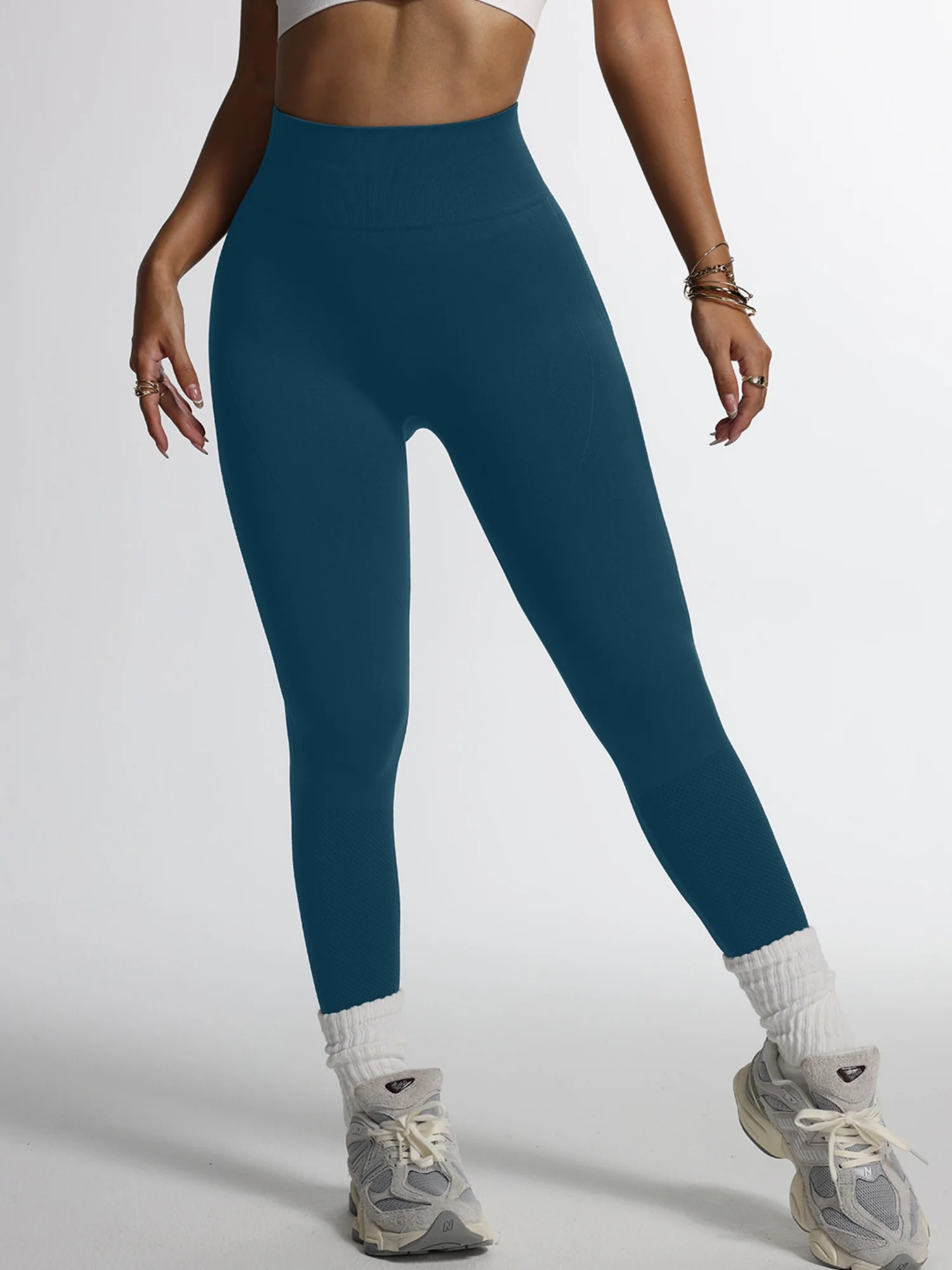 High-waisted Hip Lift Exercise And Fitness Yoga Pants - Image 9