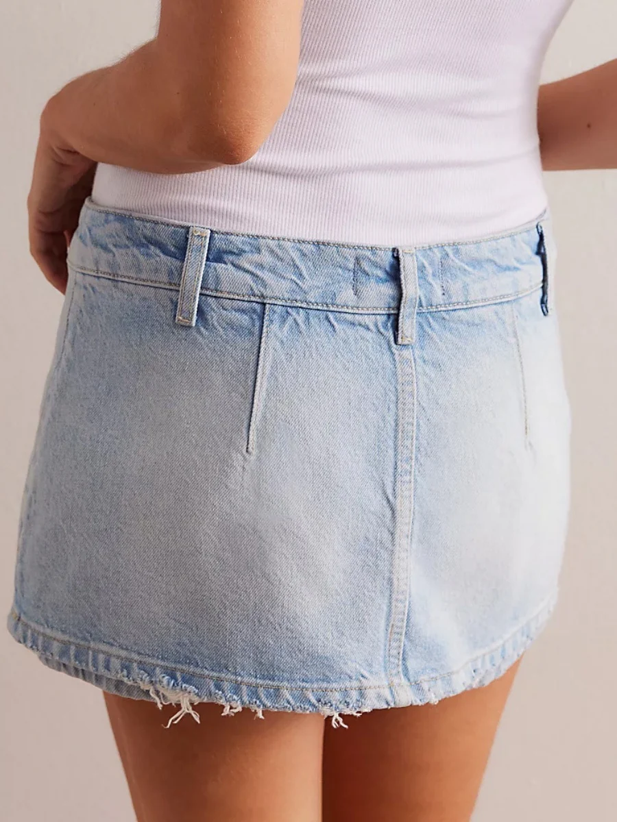 Leisure Pocket Shorts Culottes - Image 3