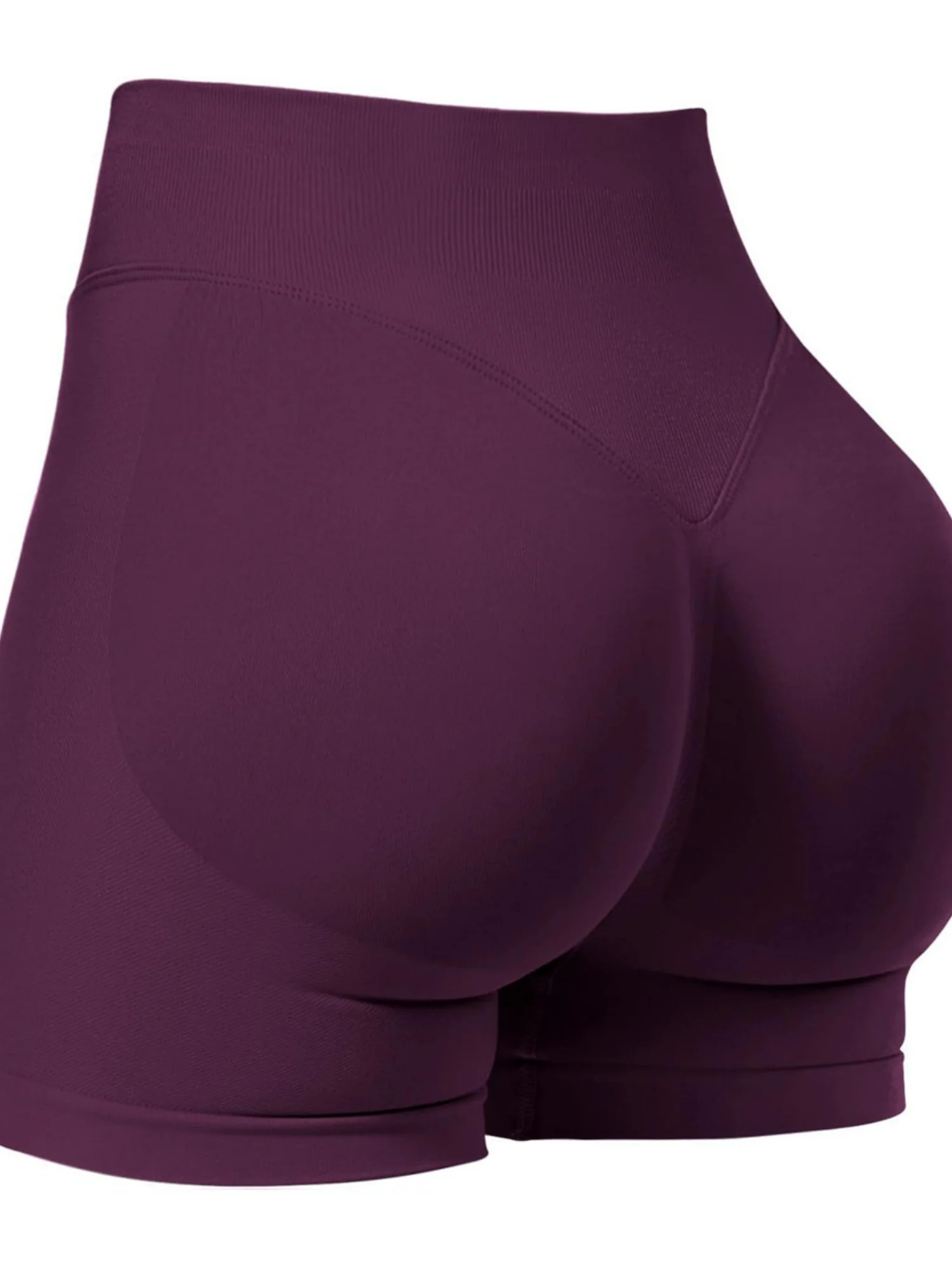 High-waisted Hip Lift Exercise And Fitness Yoga Shorts - Image 6