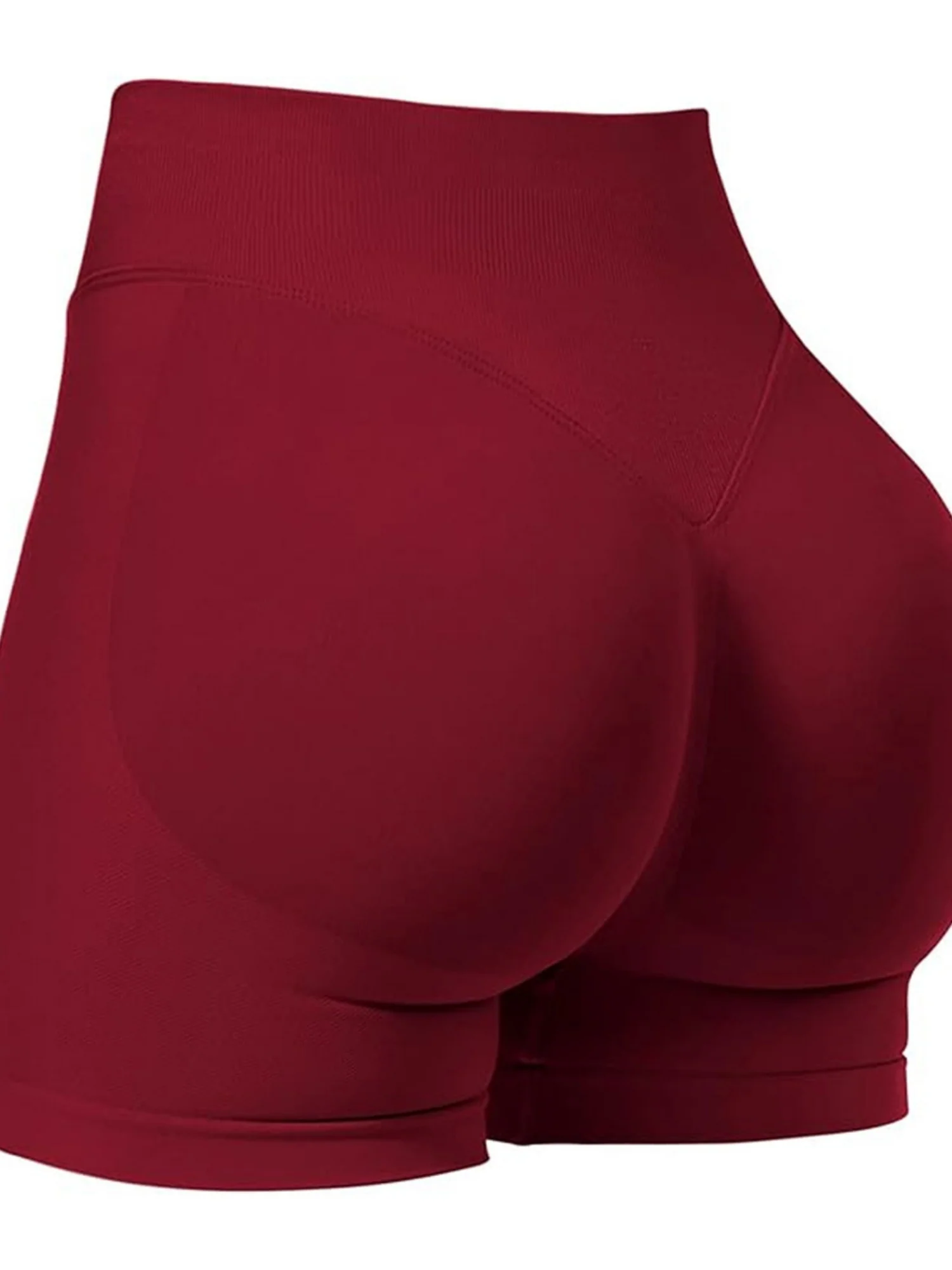High-waisted Hip Lift Exercise And Fitness Yoga Shorts - Image 9