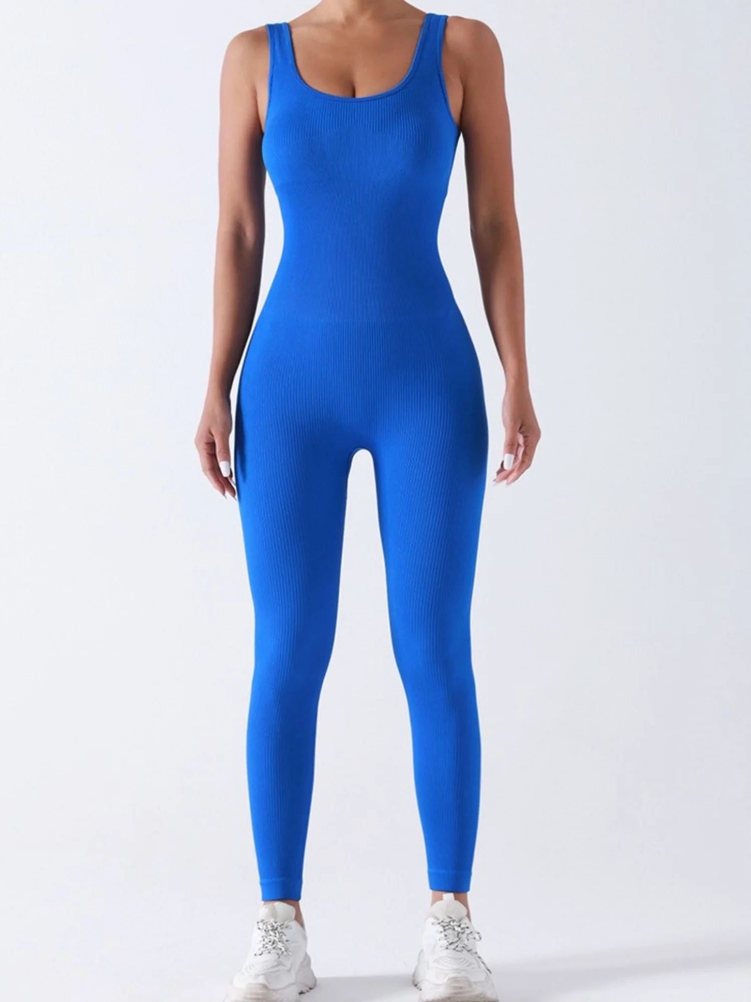 Seamless Thread Detachable Chest Spaghetti Strap Backless Exercise Yoga Fitness Jumpsuits&Bodysuits - Image 7