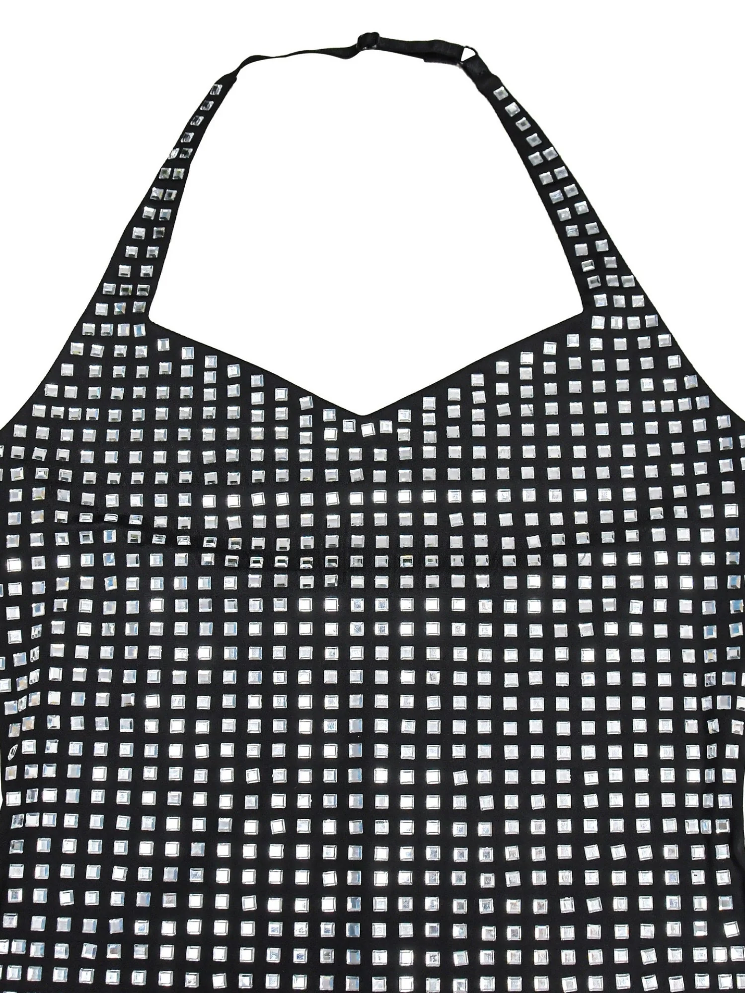 Neckband Rhinestone-studded Slim-fit Hip Wrap Sparkling Party Party Mini&Short Dresses - Image 9