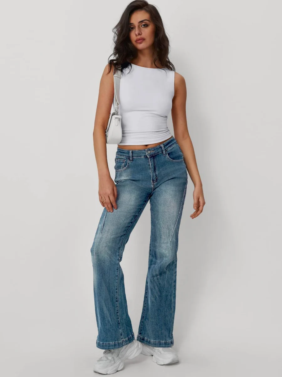 Slim-fit Base Layer Shirt Tank Tops - Image 10