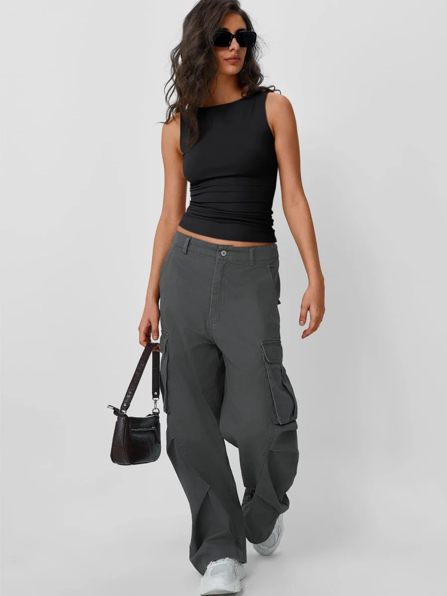 Slim-fit Base Layer Shirt Tank Tops - Image 5