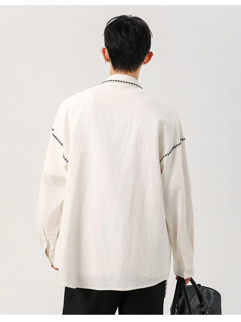 Color-blocked Shirts - Image 3