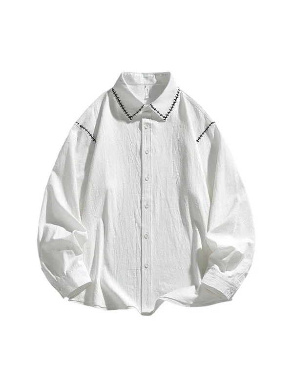 Color-blocked Shirts - Image 4