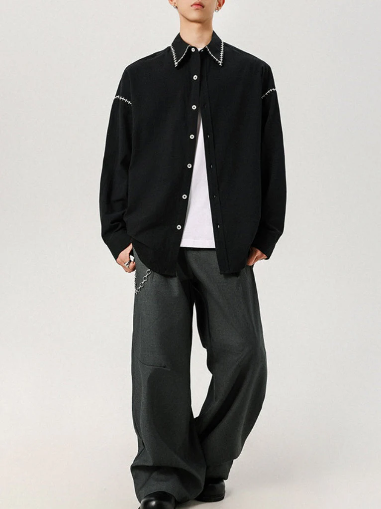 Color-blocked Shirts - Image 7