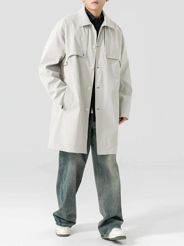 Medium And Long Loose-fit Trench Coats - Image 2