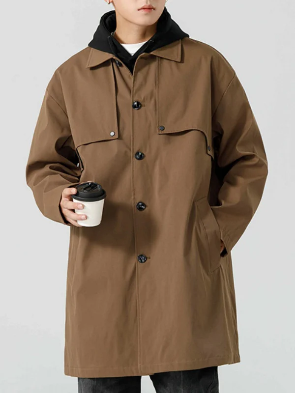 Medium And Long Loose-fit Trench Coats - Image 4