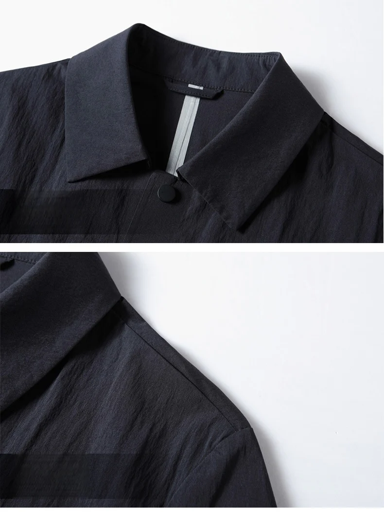 Lightweight Business Leisure Trench Coats - Image 5
