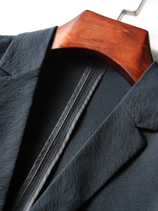 Slight Wrinkles Stretch Business Non-iron Thin Blazers - Image 4