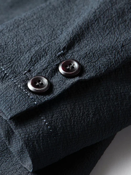 Slight Wrinkles Stretch Business Non-iron Thin Blazers - Image 5