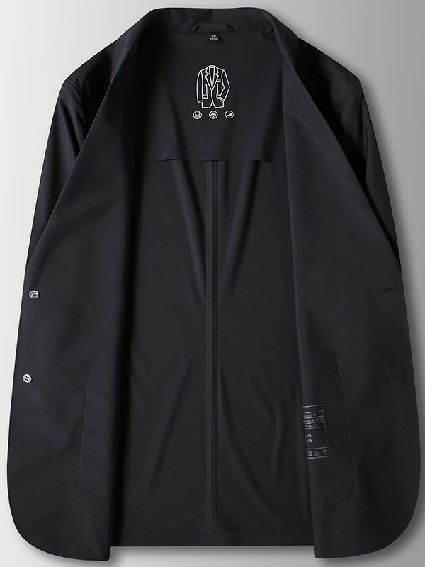 Leisure Non-iron Sunscreen Micro-bounce Lightweight Blazers - Image 5