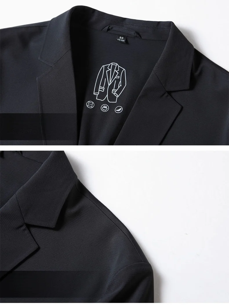 Leisure Non-iron Sunscreen Micro-bounce Lightweight Blazers - Image 6