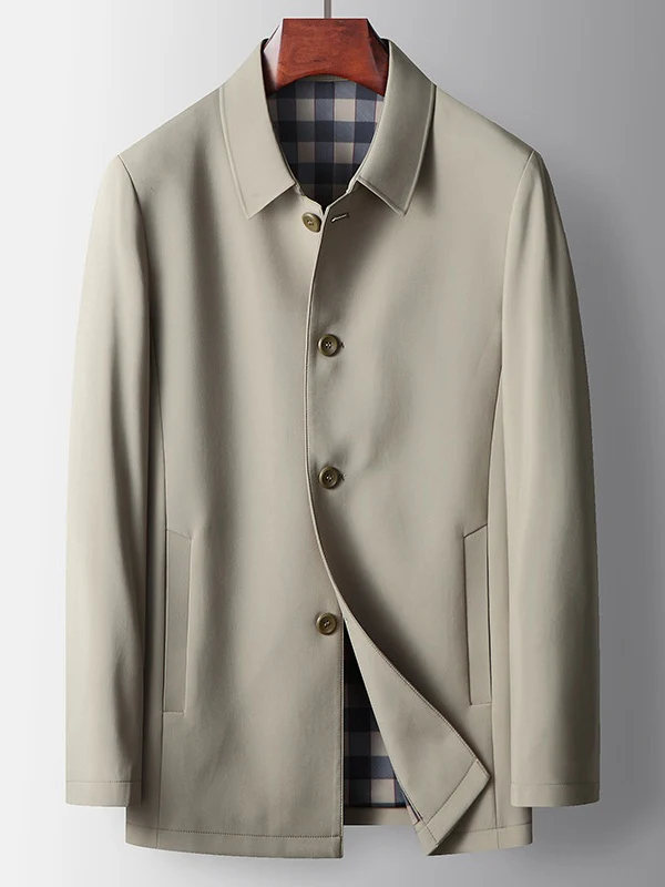 Business Lightweight Leisure Trench Coats - Image 8