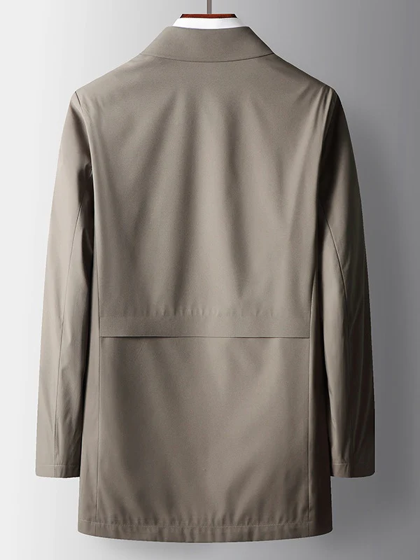 Business Single-Breasted Leisure Trench Coats - Image 3