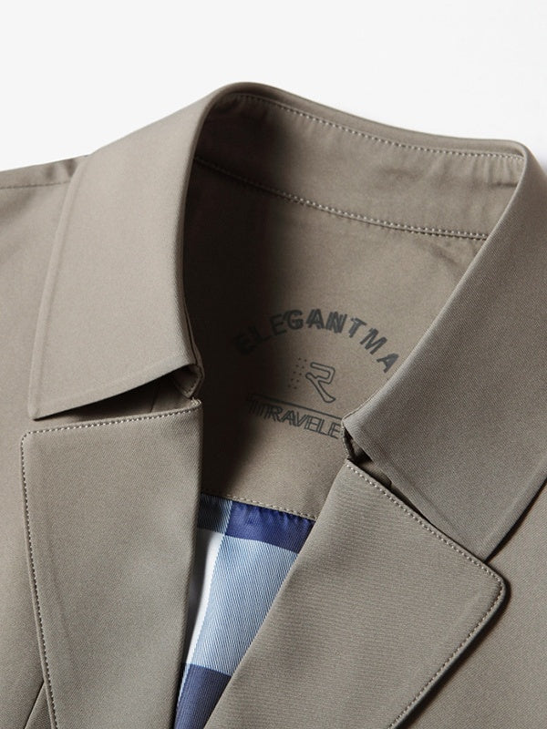 Business Single-Breasted Leisure Trench Coats - Image 4