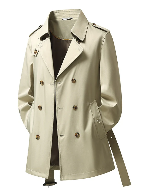 Medium And Long Non-iron Trench Coats - Image 10
