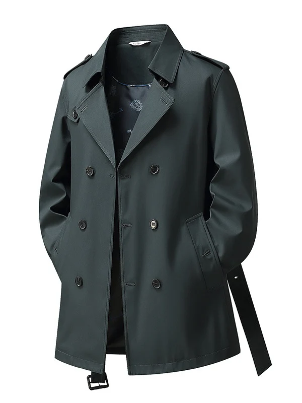 Medium And Long Non-iron Trench Coats - Image 11