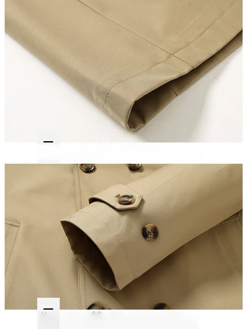 Medium And Long Non-iron Trench Coats - Image 5