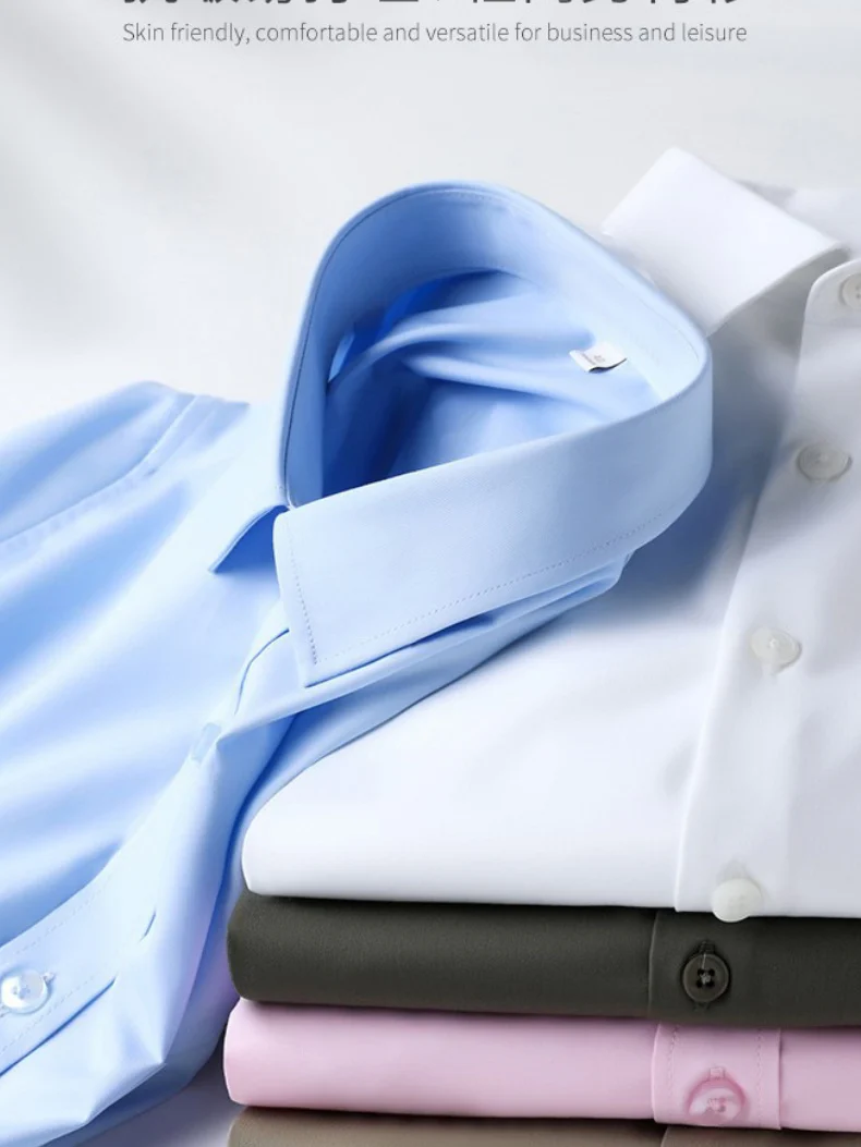 Stretch Business Anti-wrinkle Non-iron Shirts - Image 2