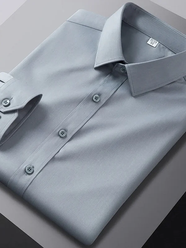 Stretch Business Anti-wrinkle Non-iron Shirts - Image 8