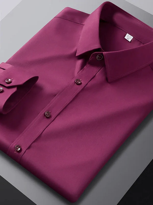 Stretch Business Anti-wrinkle Non-iron Shirts - Image 9