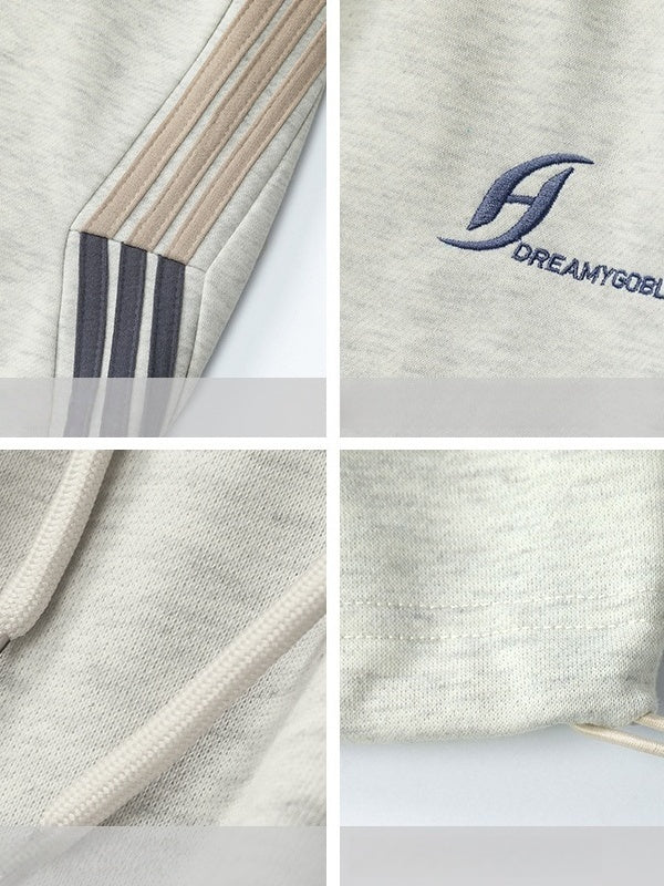 Ins Color-blocked Stripes Pants - Image 4